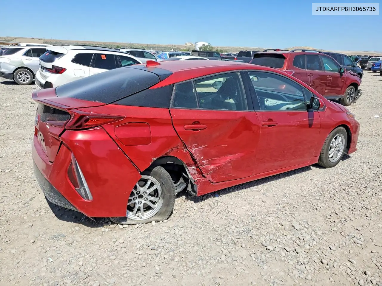 2017 Toyota Prius VIN: JTDKARFP8H3065736 Lot: 57152086