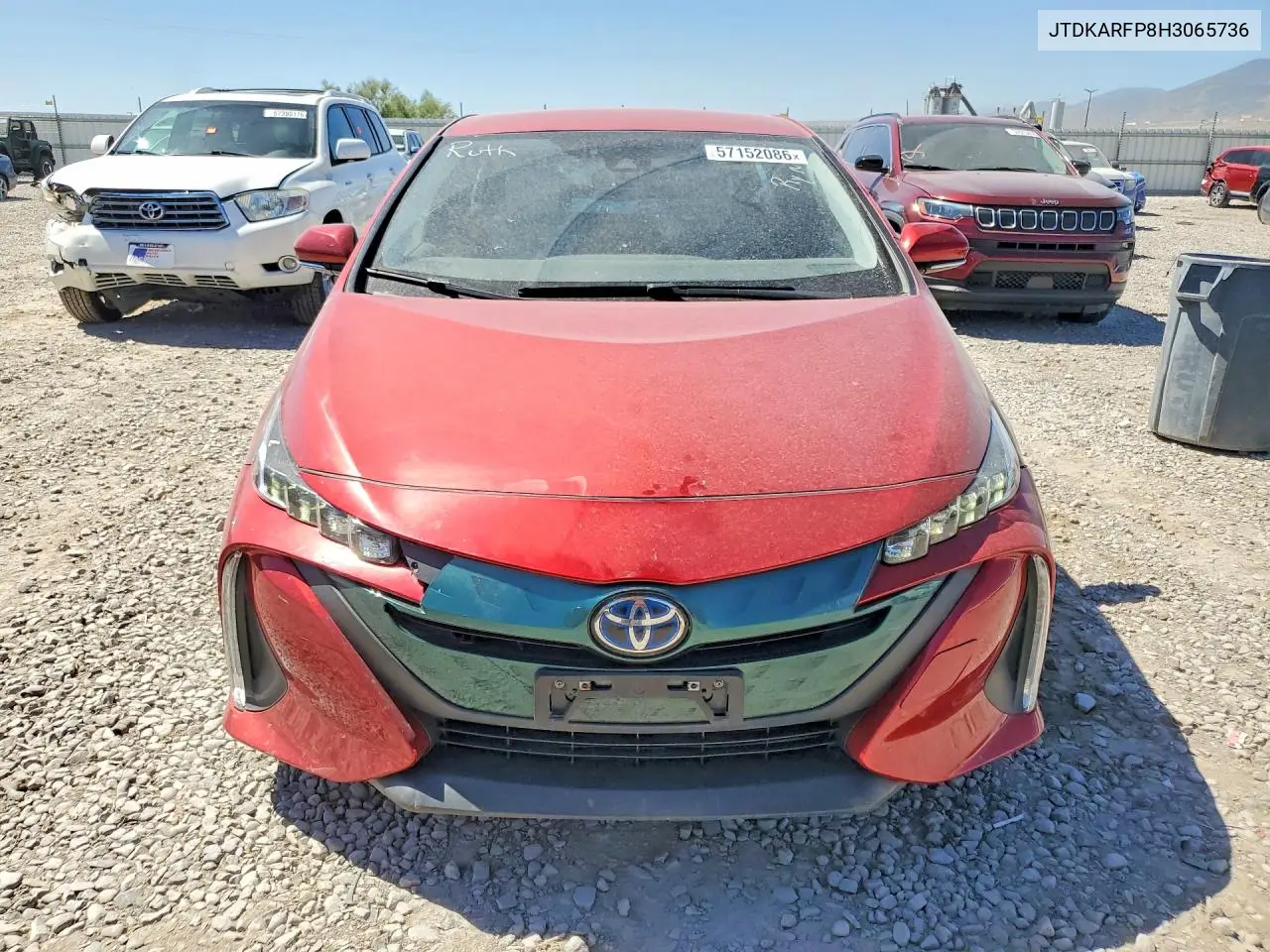2017 Toyota Prius VIN: JTDKARFP8H3065736 Lot: 57152086