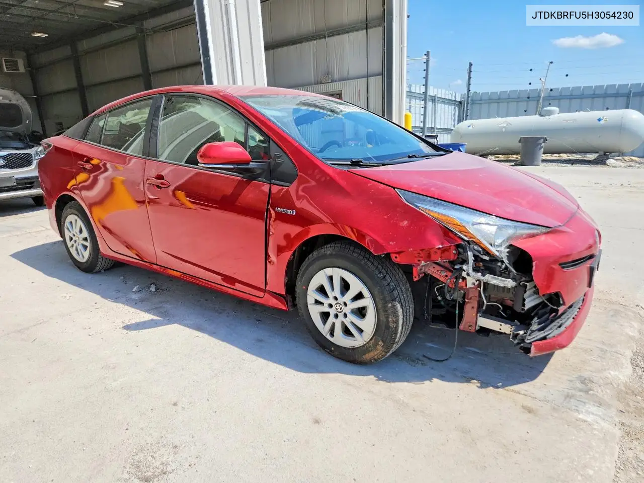 2017 Toyota Prius One VIN: JTDKBRFU5H3054230 Lot: 58603726