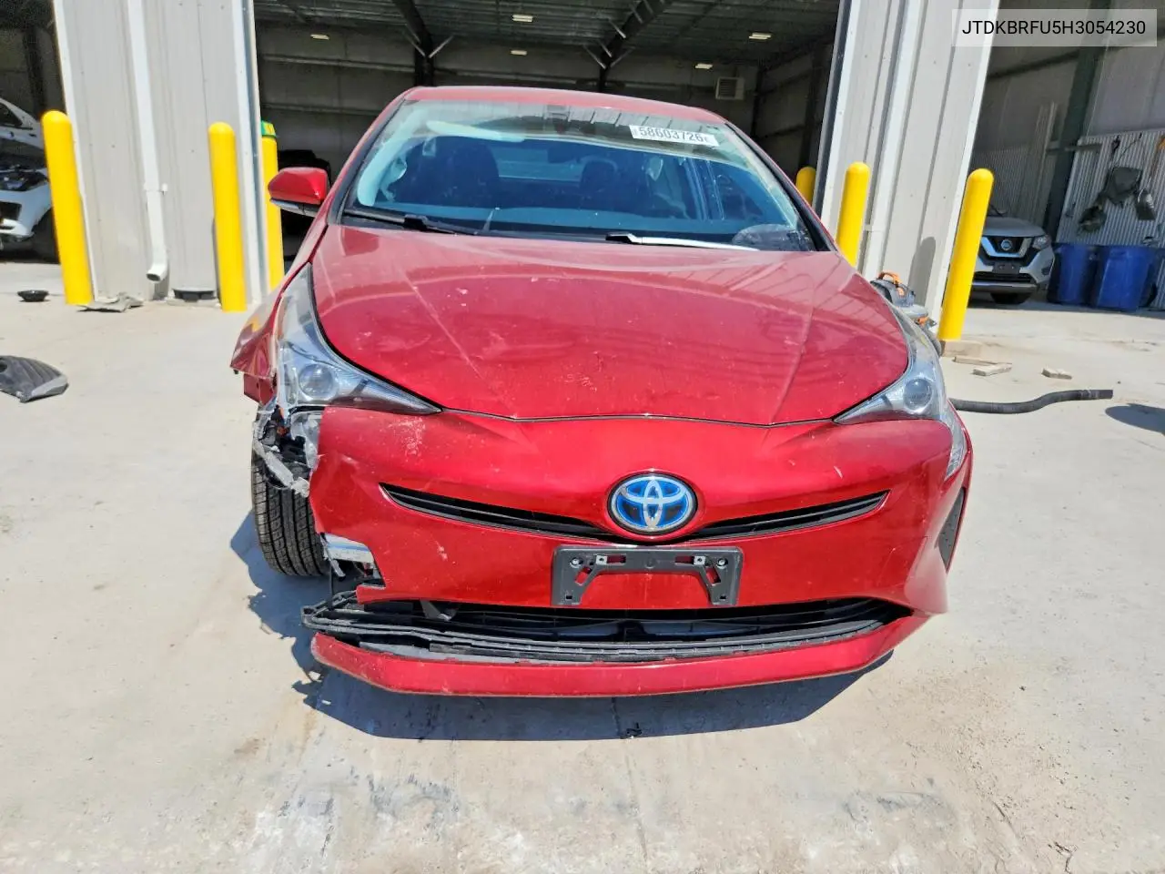 2017 Toyota Prius One VIN: JTDKBRFU5H3054230 Lot: 58603726