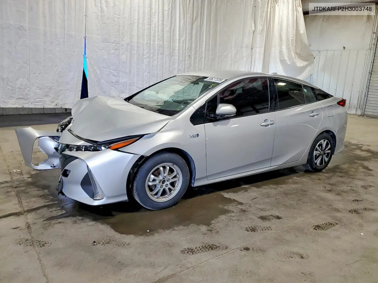 2017 Toyota Prius Prime Premium VIN: JTDKARFP2H3003748 Lot: 58627036