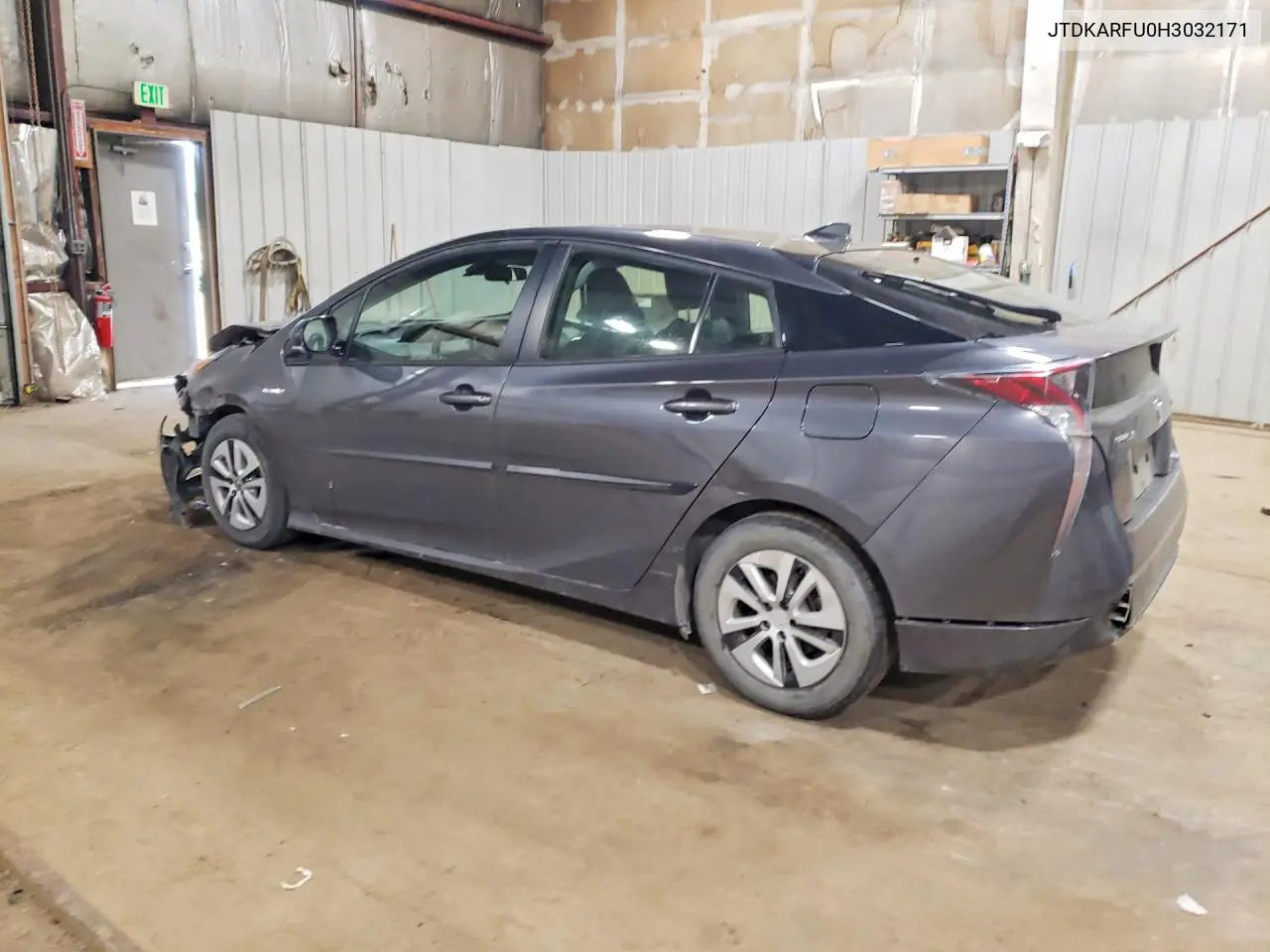 2017 Toyota Prius Three VIN: JTDKARFU0H3032171 Lot: 58747656
