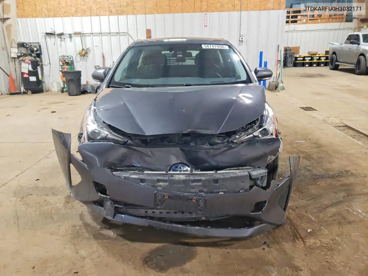 2017 Toyota Prius Three VIN: JTDKARFU0H3032171 Lot: 58747656