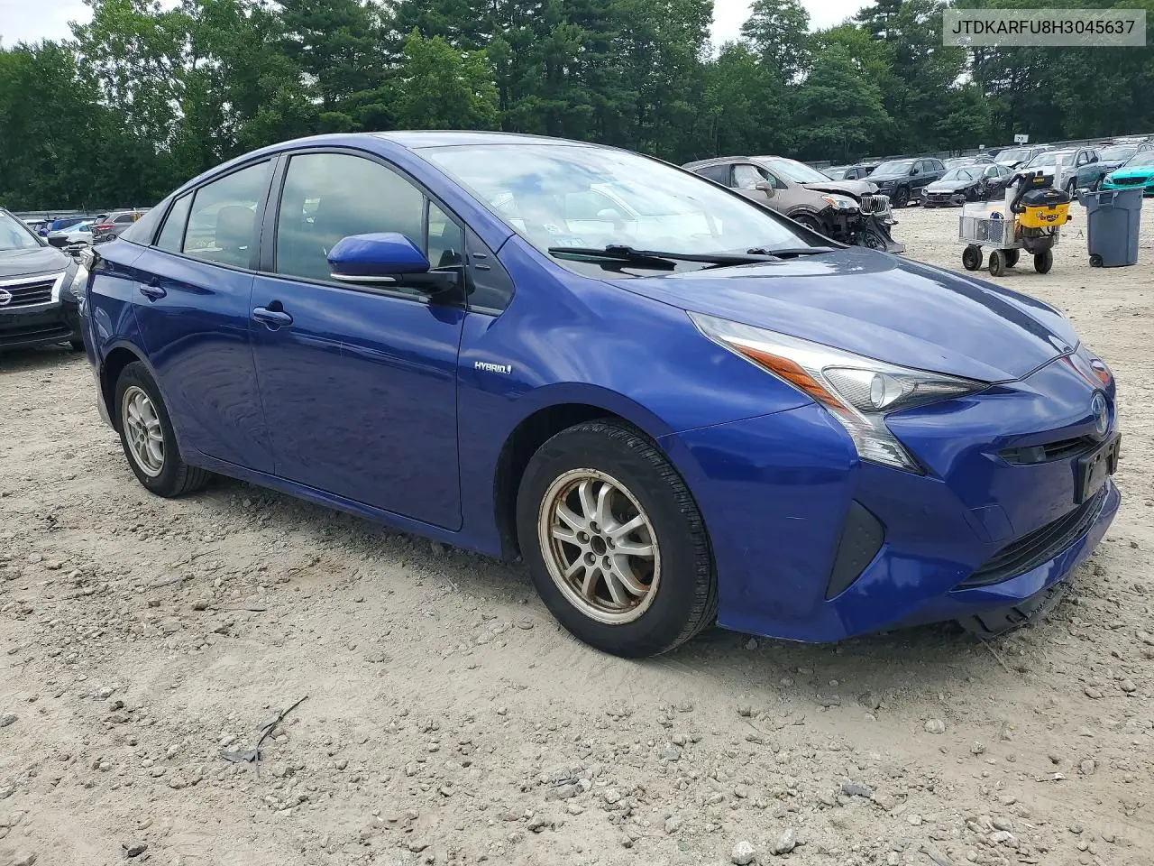 2017 Toyota Prius Three VIN: JTDKARFU8H3045637 Lot: 60371056