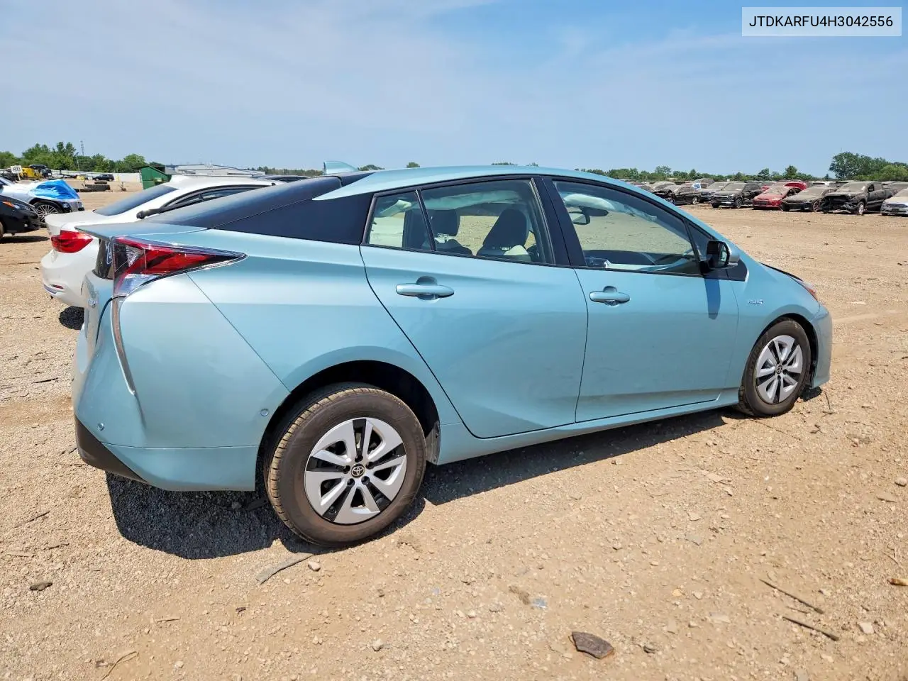 2017 Toyota Prius VIN: JTDKARFU4H3042556 Lot: 61331286