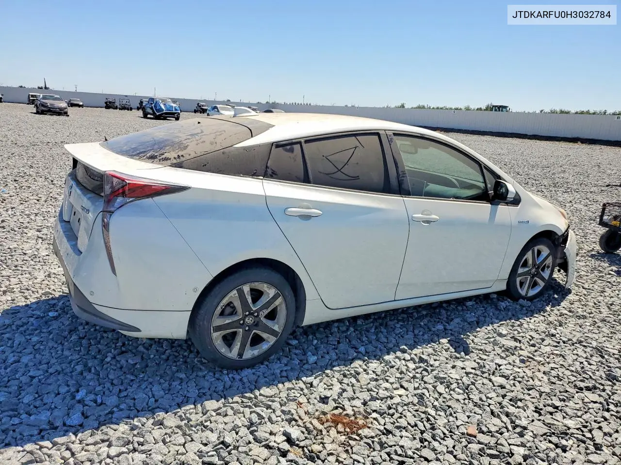 2017 Toyota Prius Four Touring VIN: JTDKARFU0H3032784 Lot: 61610286