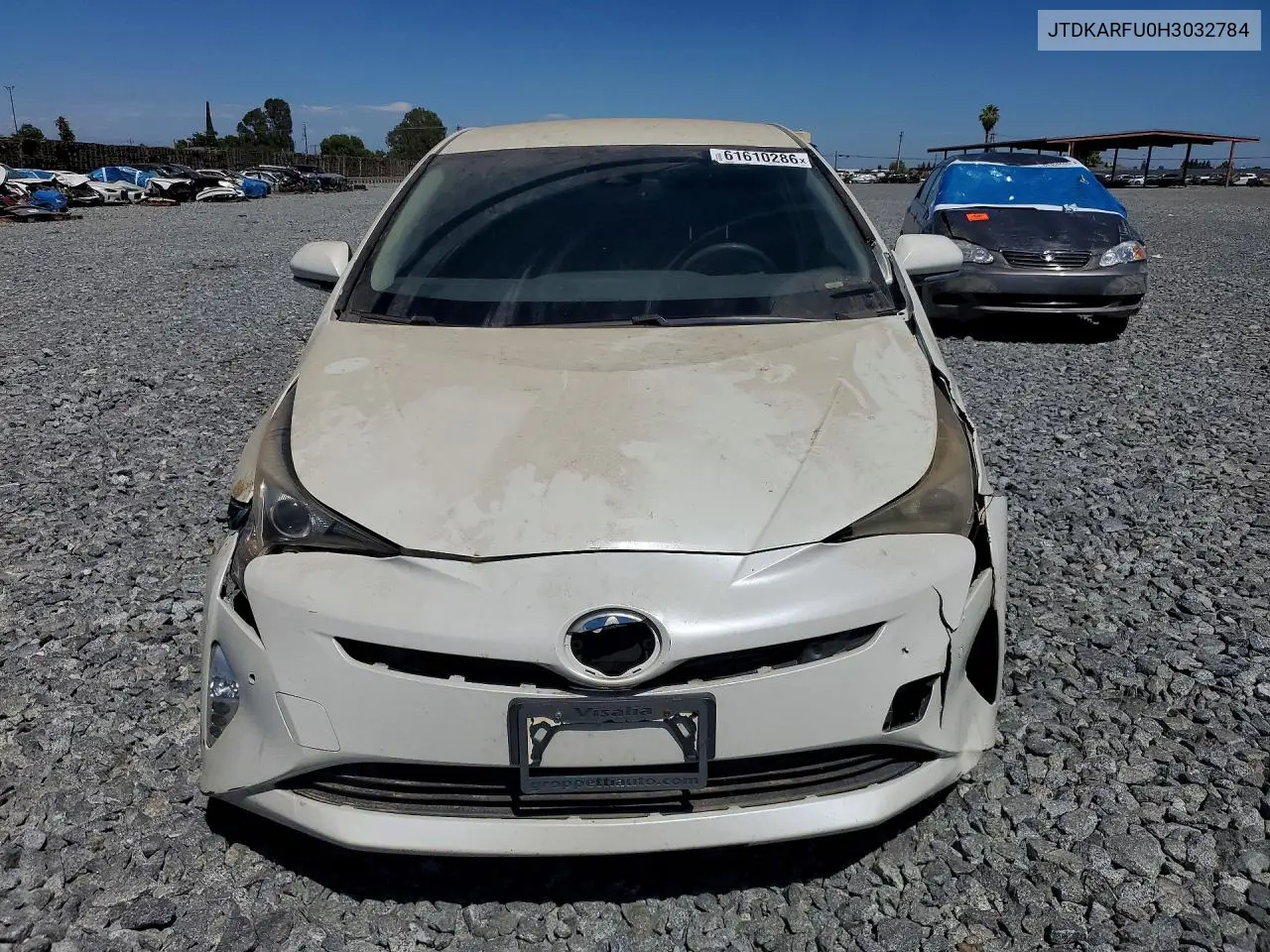 2017 Toyota Prius Four Touring VIN: JTDKARFU0H3032784 Lot: 61610286