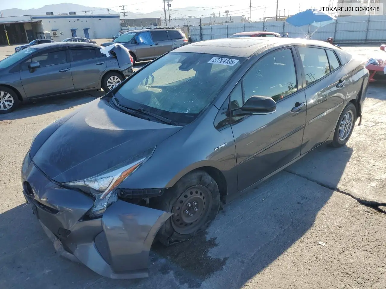 JTDKARFU2H3040448 2017 Toyota Prius