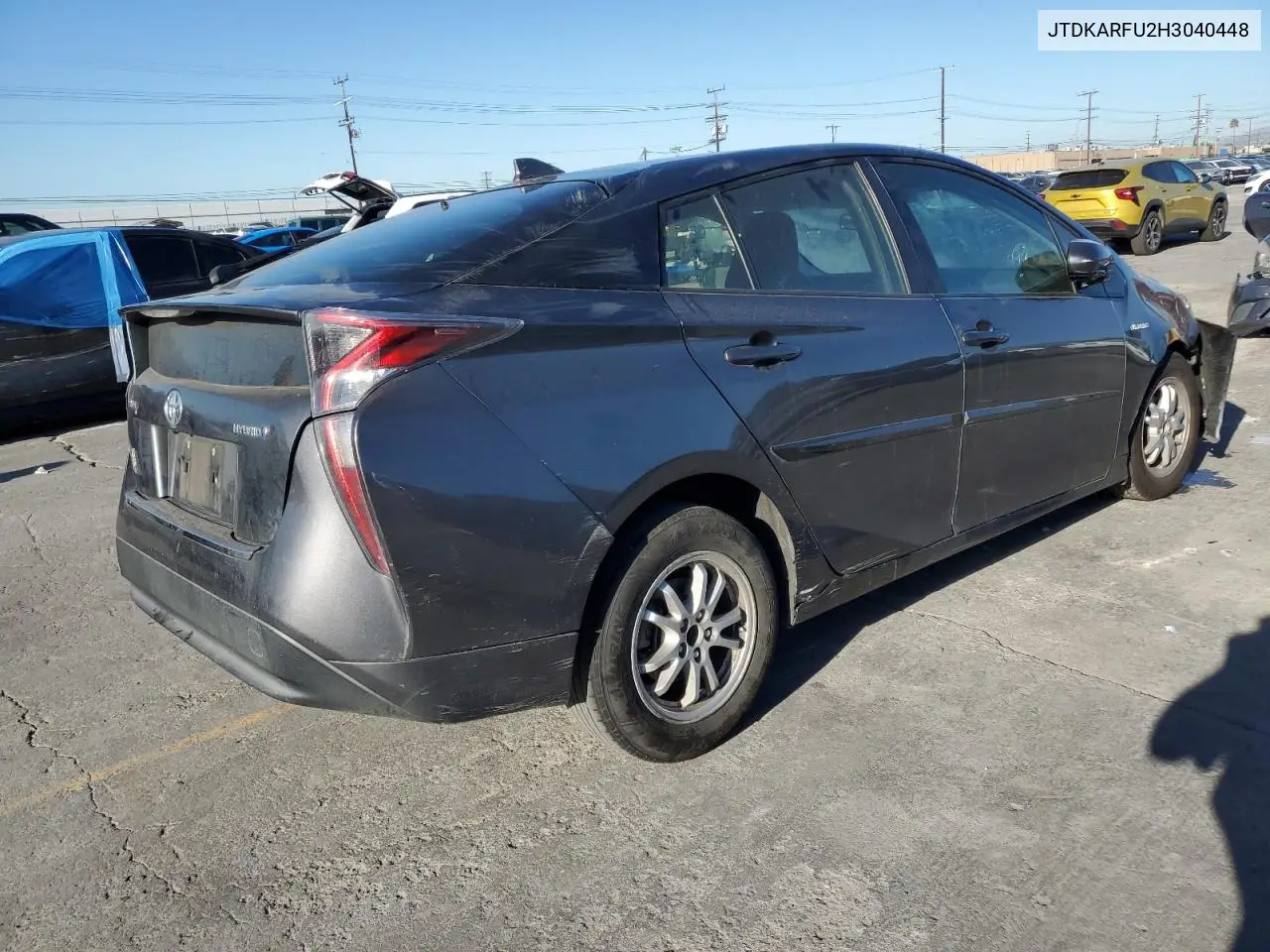 JTDKARFU2H3040448 2017 Toyota Prius