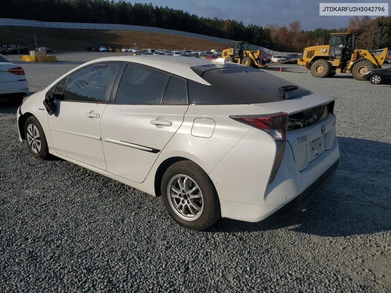 JTDKARFU2H3042796 2017 Toyota Prius