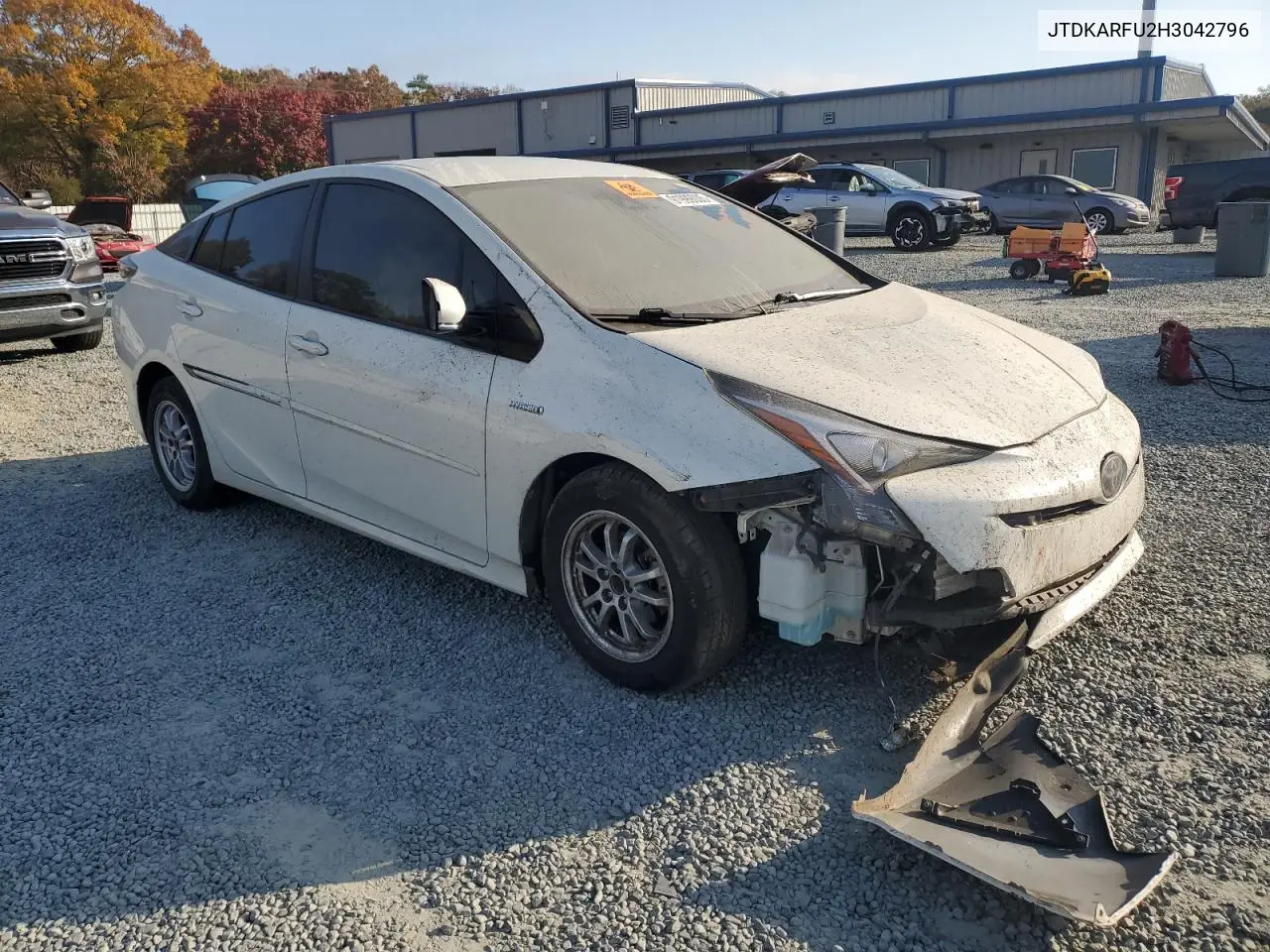 JTDKARFU2H3042796 2017 Toyota Prius