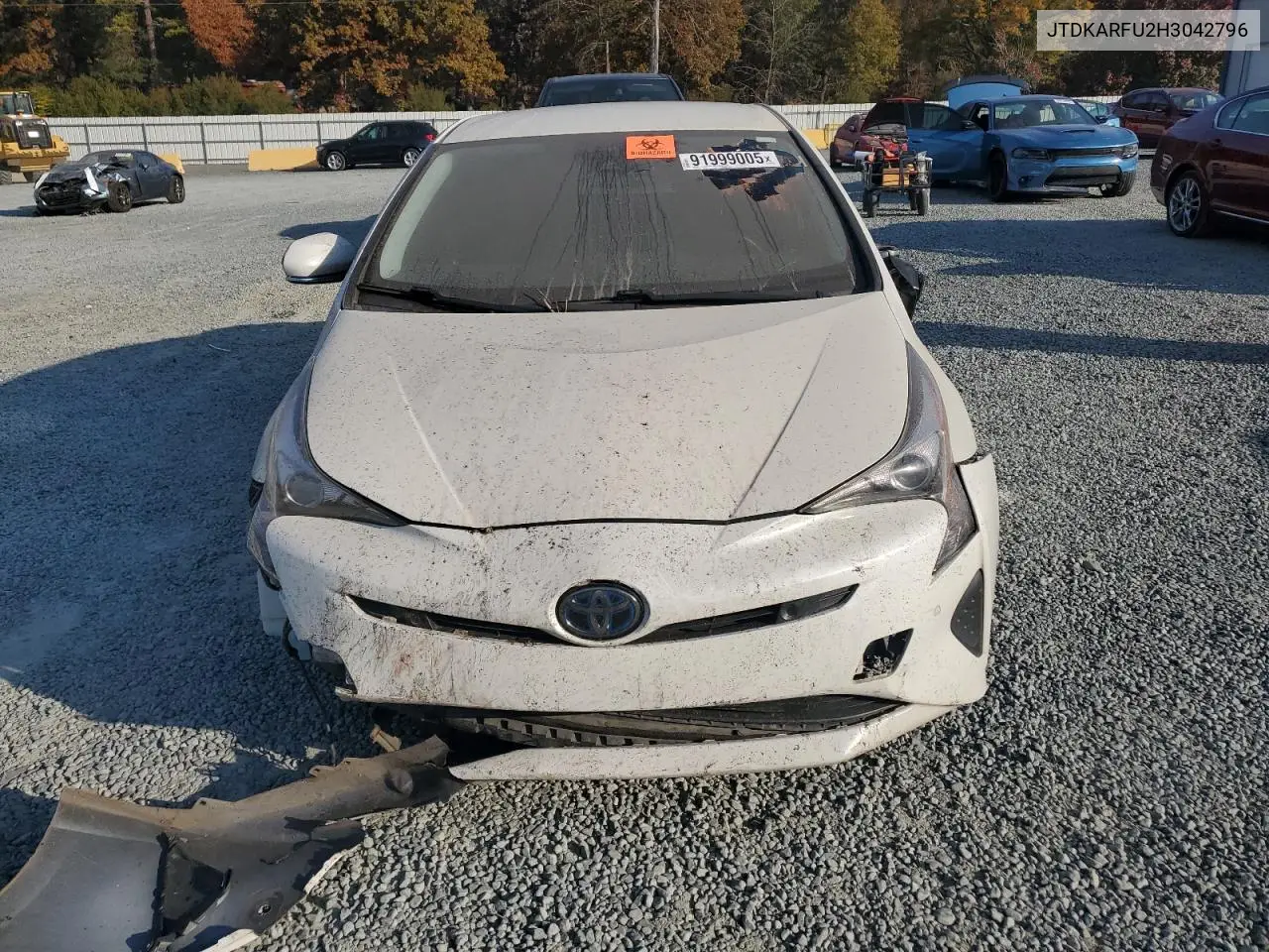 JTDKARFU2H3042796 2017 Toyota Prius