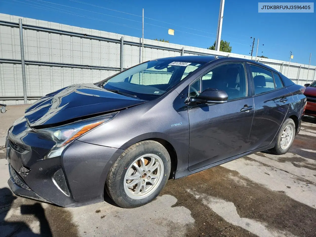 JTDKBRFU9J3596405 2018 Toyota Prius