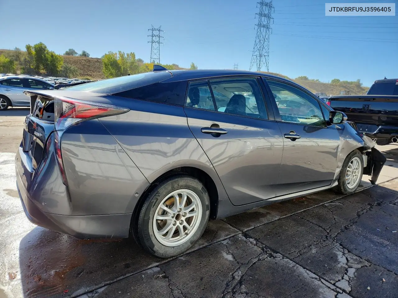 JTDKBRFU9J3596405 2018 Toyota Prius