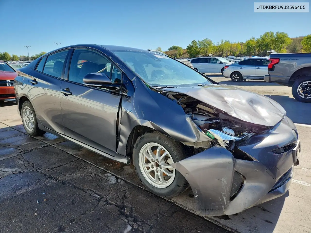 JTDKBRFU9J3596405 2018 Toyota Prius