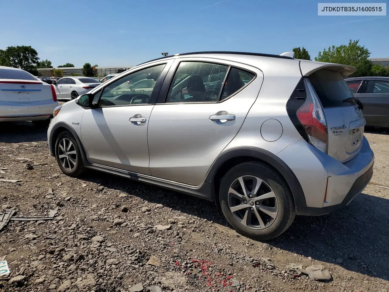 2018 Toyota Prius C Two VIN: JTDKDTB35J1600515 Lot: 55734276