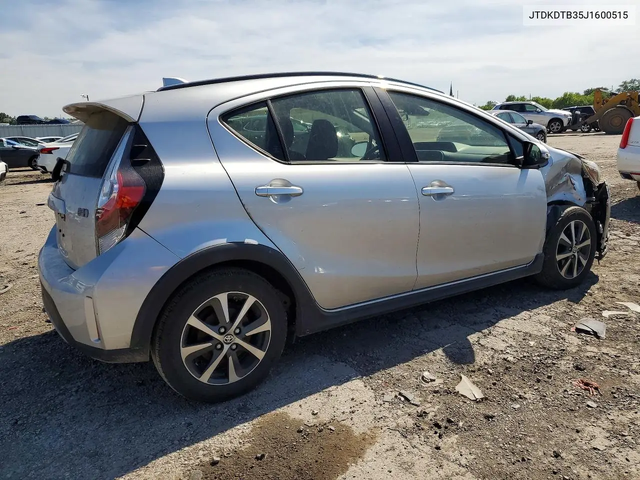 2018 Toyota Prius C Two VIN: JTDKDTB35J1600515 Lot: 55734276