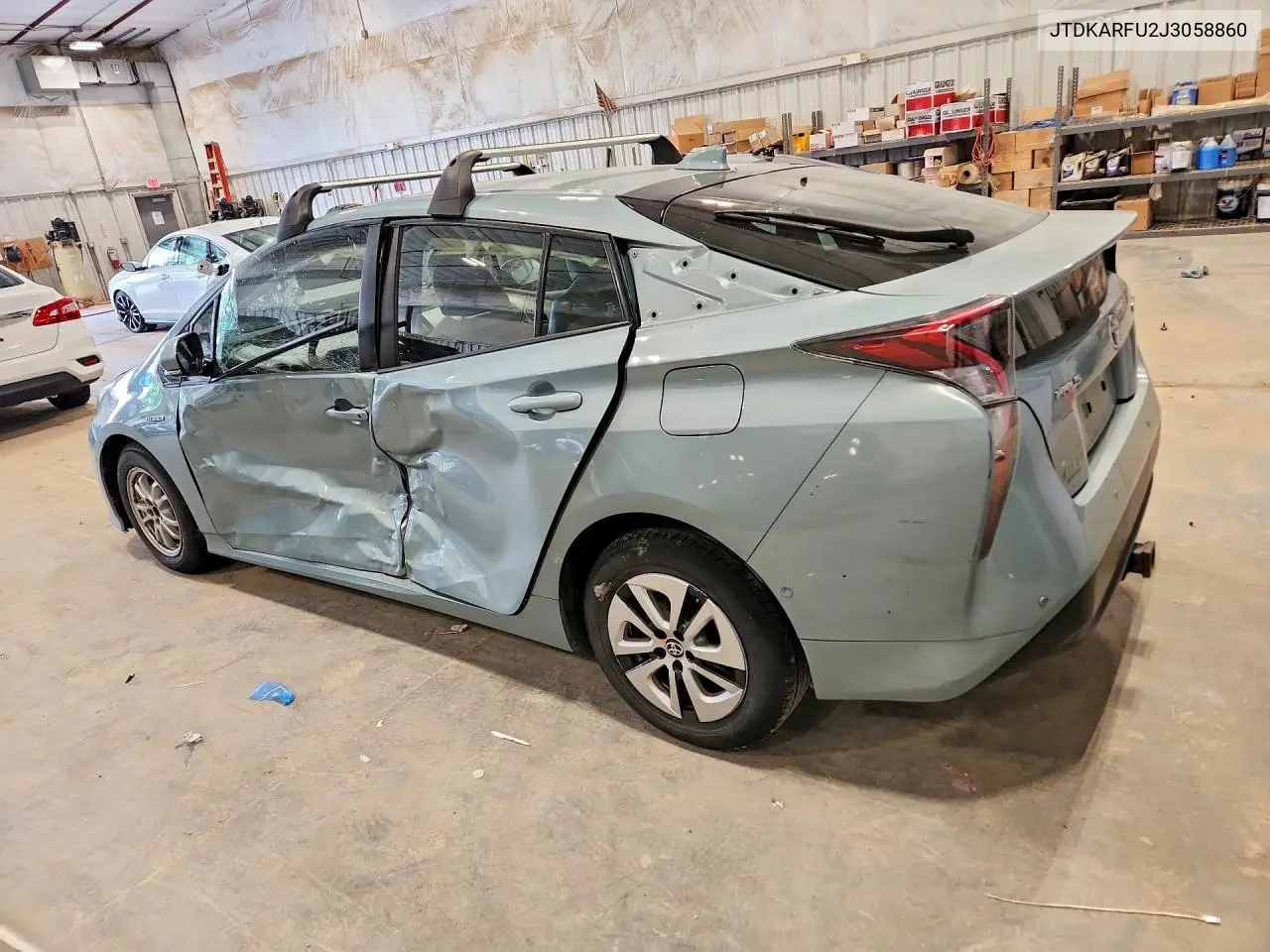 2018 Toyota Prius Four VIN: JTDKARFU2J3058860 Lot: 57678806