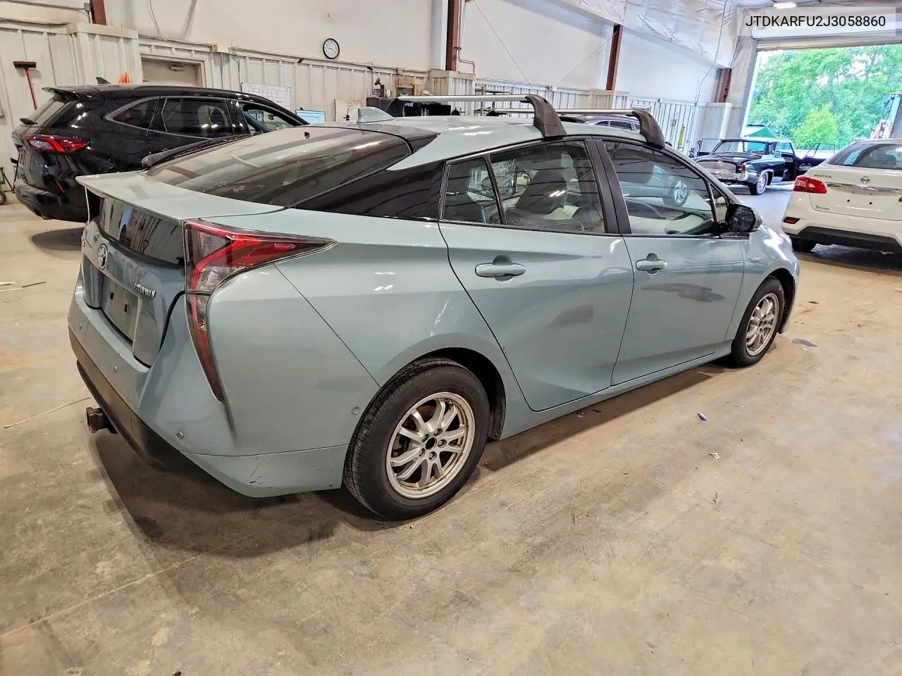 2018 Toyota Prius Four VIN: JTDKARFU2J3058860 Lot: 57678806