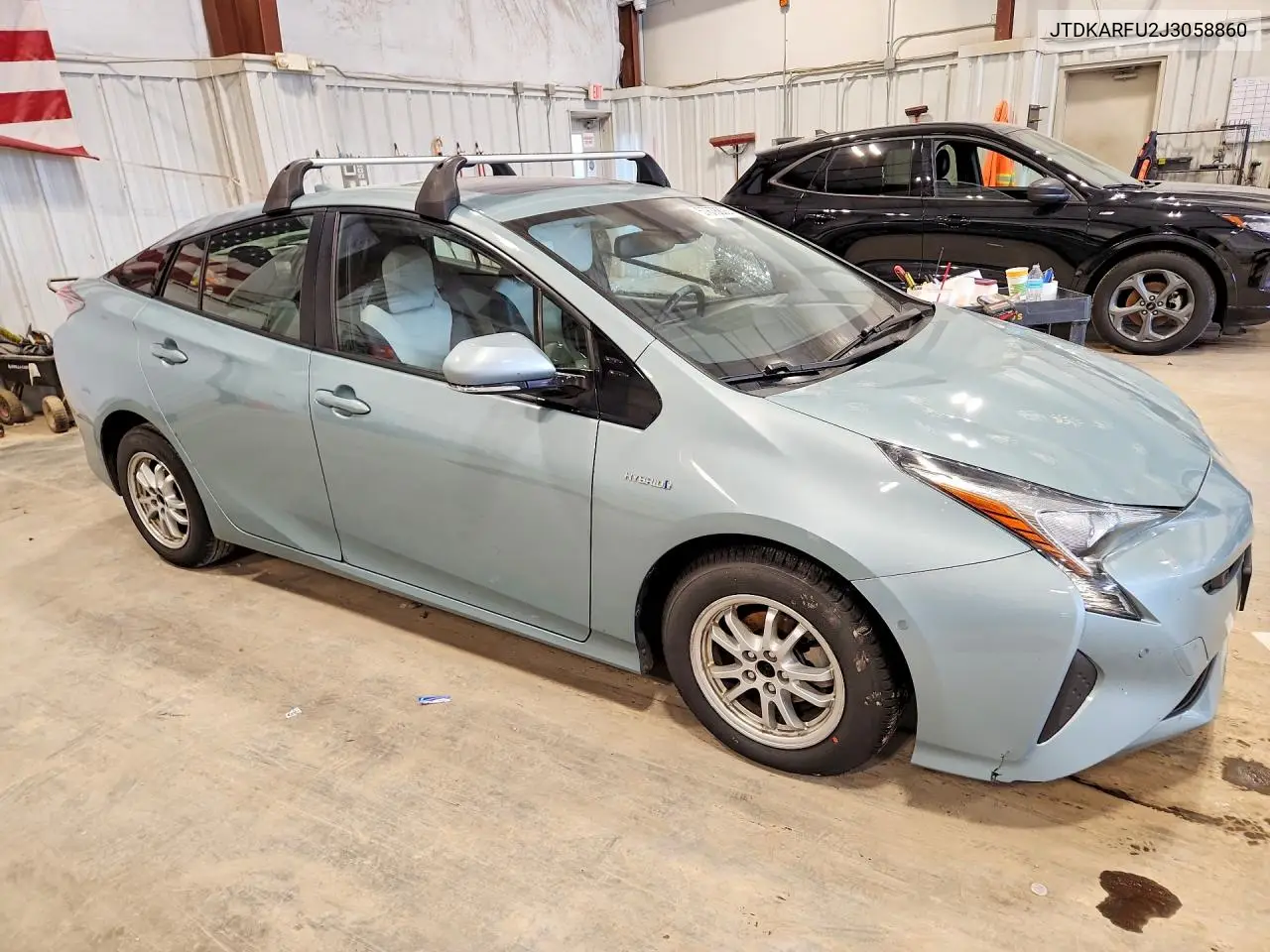 2018 Toyota Prius Four VIN: JTDKARFU2J3058860 Lot: 57678806
