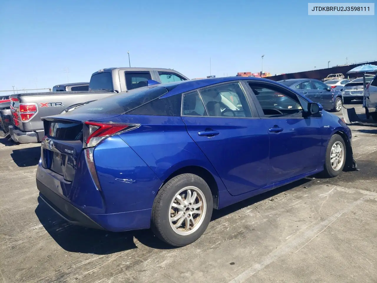 2018 Toyota Prius Two VIN: JTDKBRFU2J3598111 Lot: 57771156