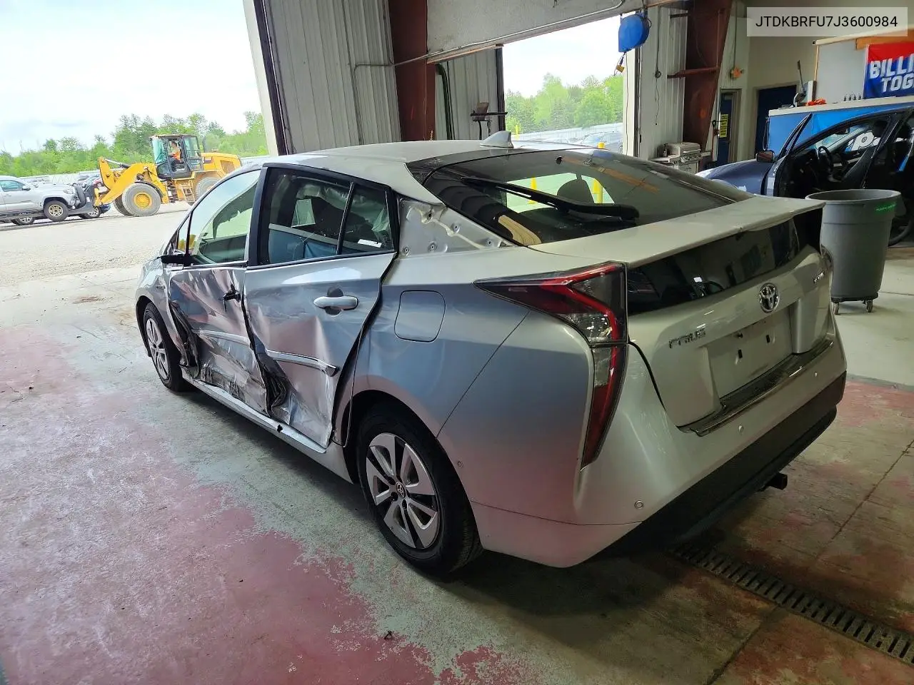 2018 Toyota Prius Two VIN: JTDKBRFU7J3600984 Lot: 58542996