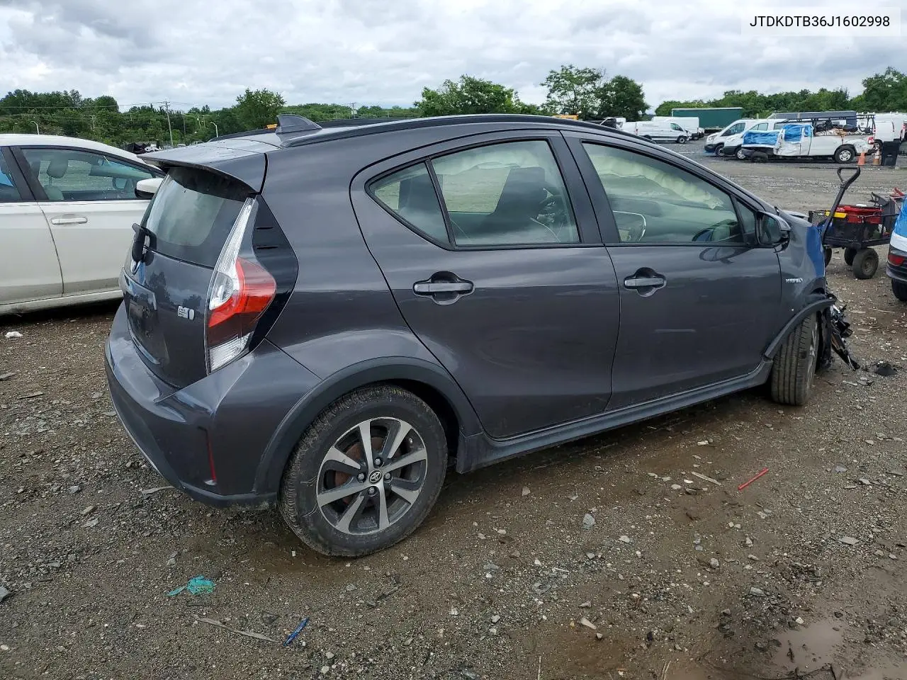 2018 Toyota Prius C One VIN: JTDKDTB36J1602998 Lot: 58608086