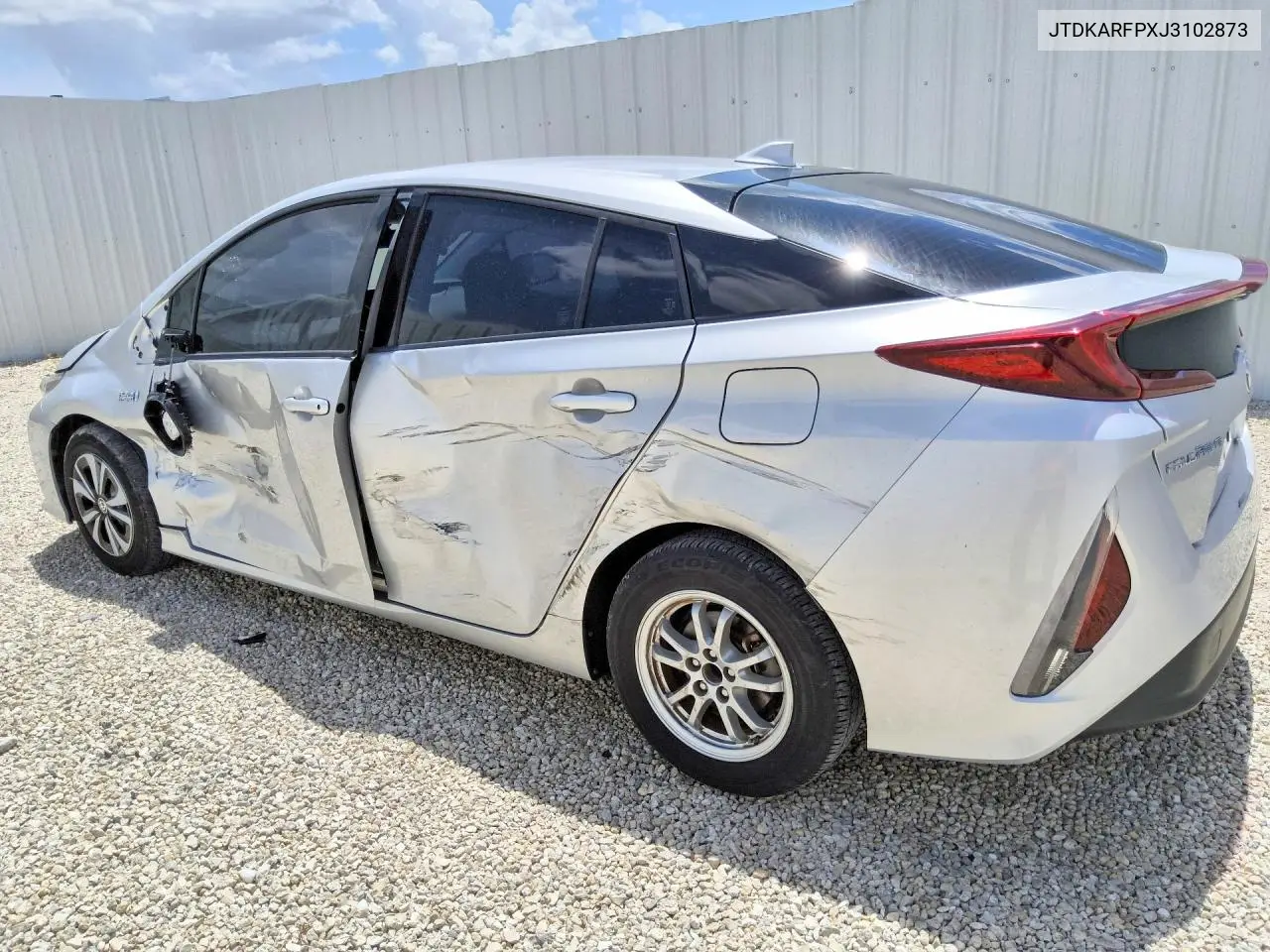 JTDKARFPXJ3102873 2018 Toyota Prius Prime Premium