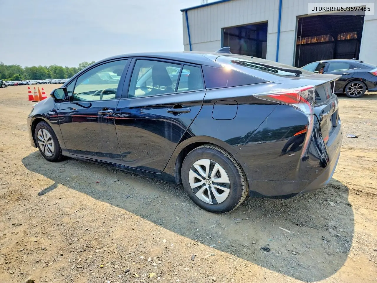 2018 Toyota Prius Two VIN: JTDKBRFU5J3597485 Lot: 60583896