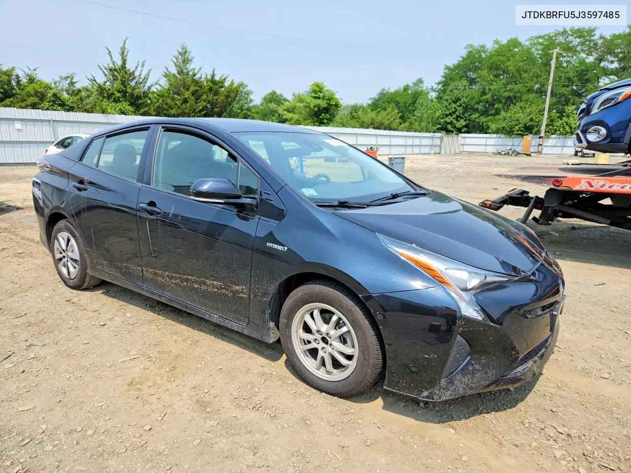 2018 Toyota Prius Two VIN: JTDKBRFU5J3597485 Lot: 60583896