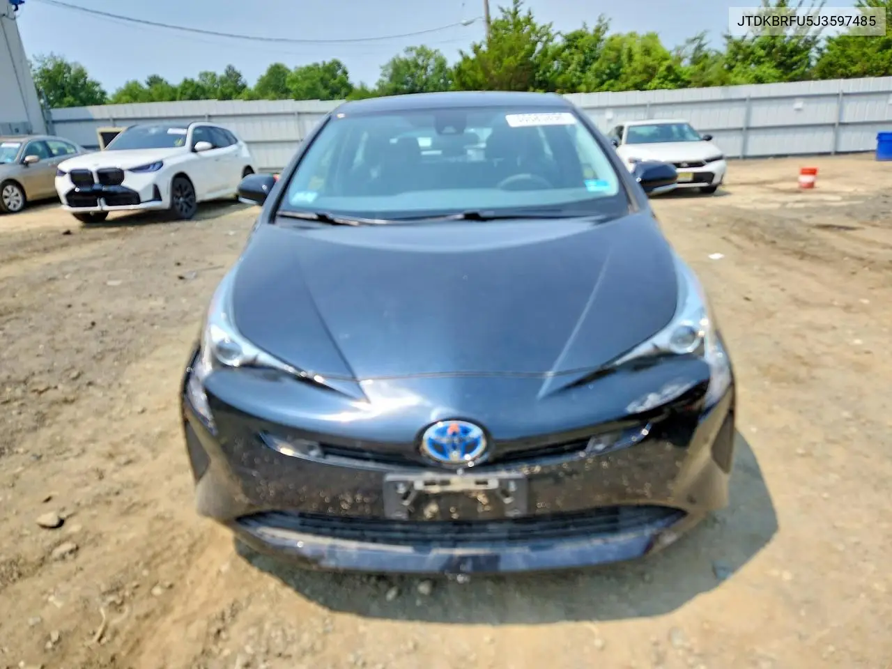 2018 Toyota Prius Two VIN: JTDKBRFU5J3597485 Lot: 60583896