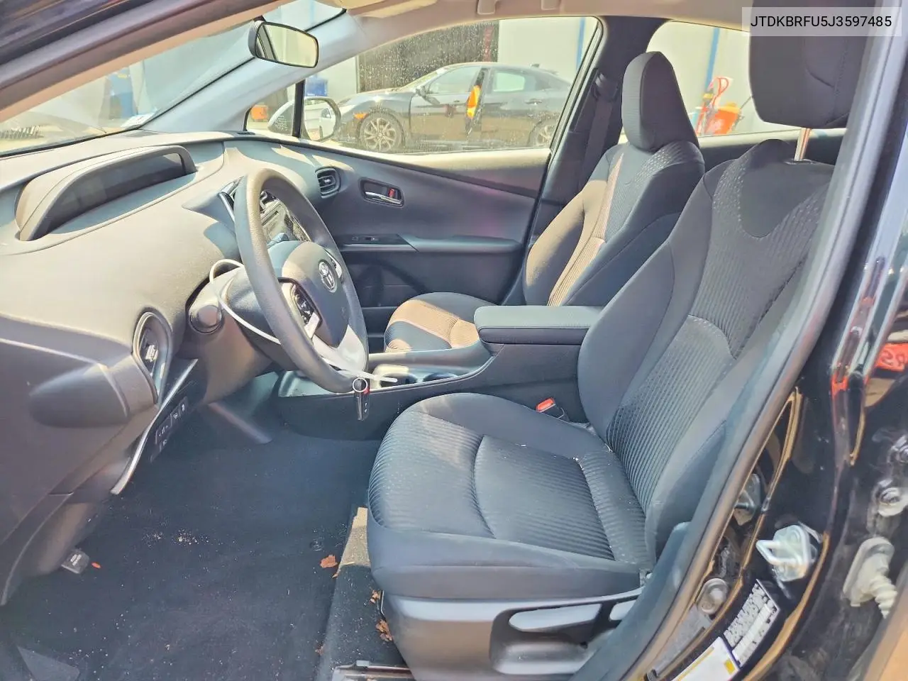 2018 Toyota Prius Two VIN: JTDKBRFU5J3597485 Lot: 60583896