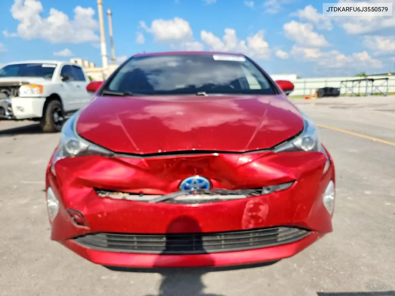 2018 Toyota Prius Four Touring VIN: JTDKARFU6J3550579 Lot: 60831536