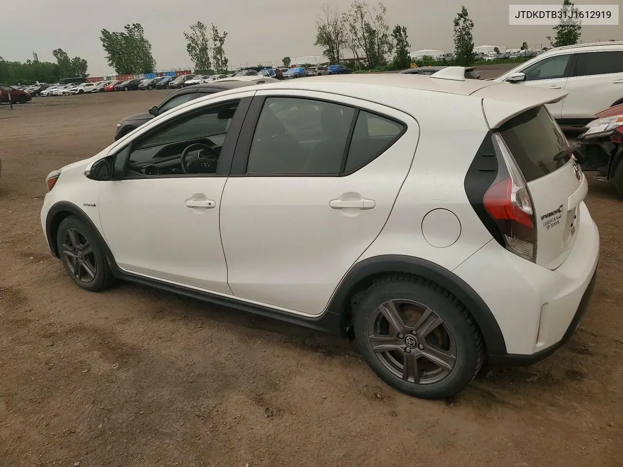 2018 Toyota Prius C One VIN: JTDKDTB31J1612919 Lot: 60938136