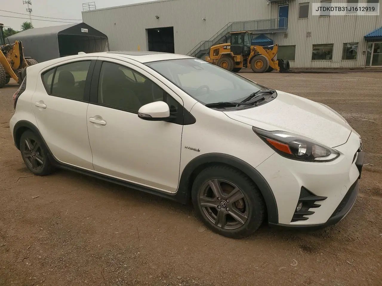 2018 Toyota Prius C One VIN: JTDKDTB31J1612919 Lot: 60938136