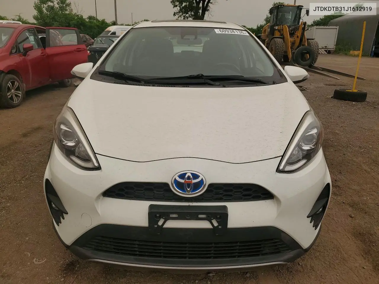 2018 Toyota Prius C One VIN: JTDKDTB31J1612919 Lot: 60938136