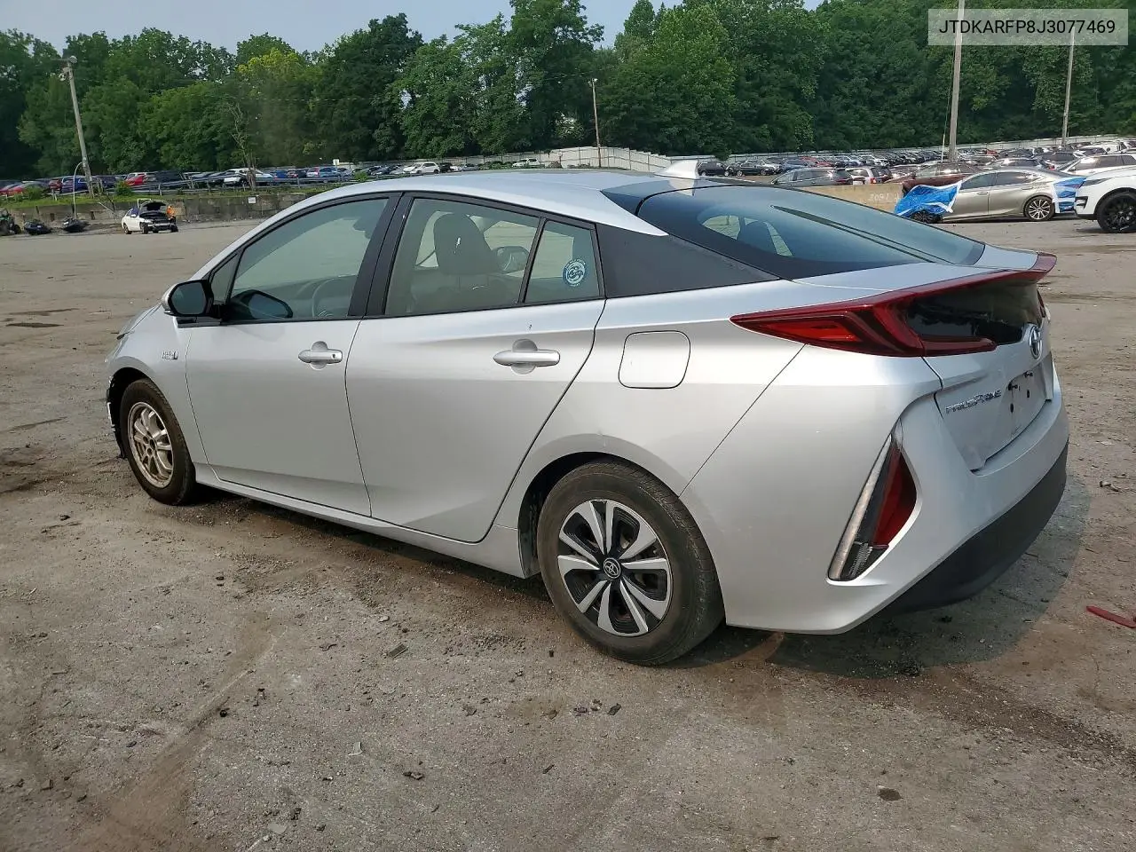 2018 Toyota Prius Prime Plus VIN: JTDKARFP8J3077469 Lot: 61032916