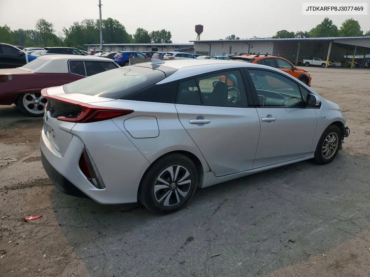 2018 Toyota Prius Prime Plus VIN: JTDKARFP8J3077469 Lot: 61032916