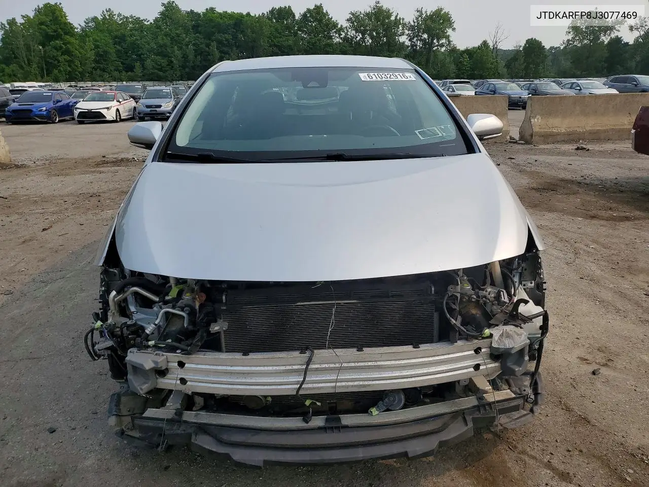 2018 Toyota Prius Prime Plus VIN: JTDKARFP8J3077469 Lot: 61032916