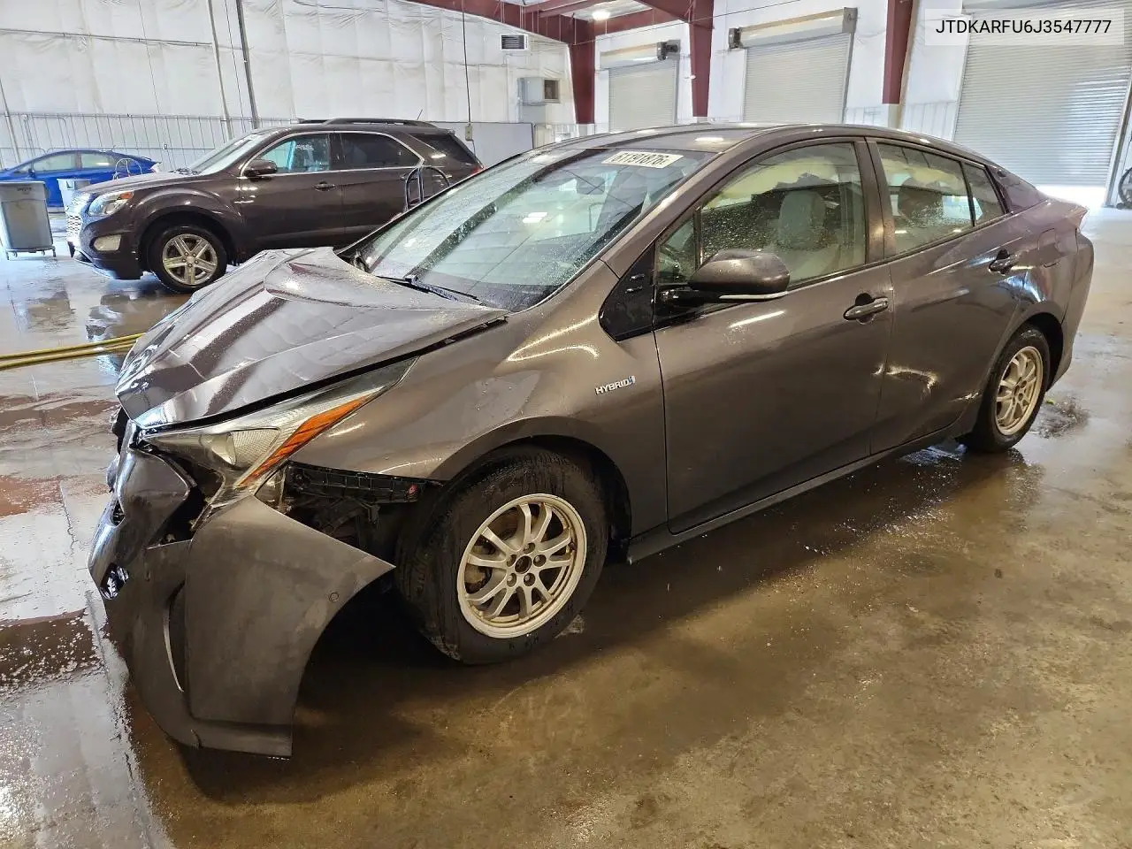 2018 Toyota Prius Three VIN: JTDKARFU6J3547777 Lot: 61191876