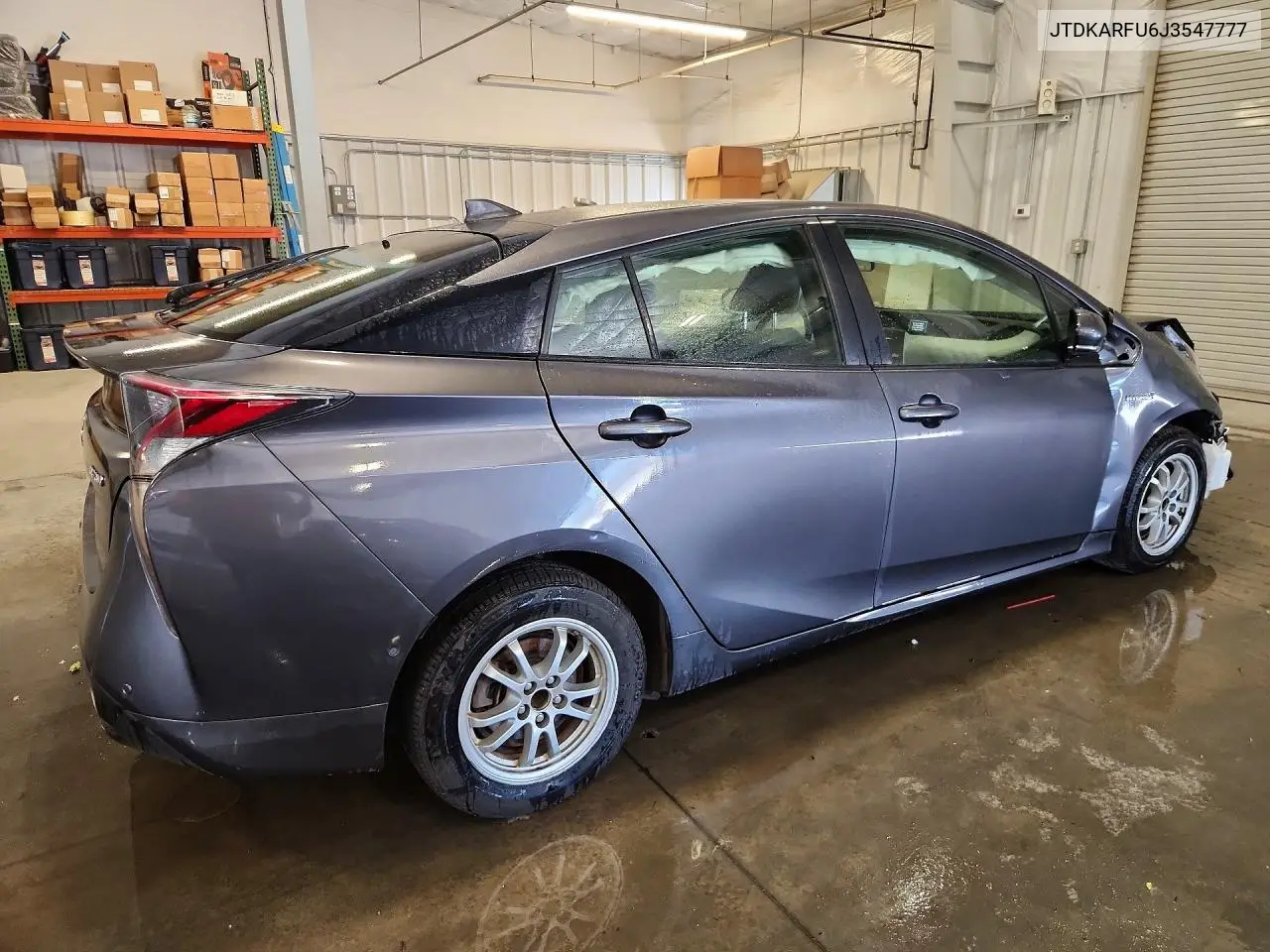 2018 Toyota Prius Three VIN: JTDKARFU6J3547777 Lot: 61191876