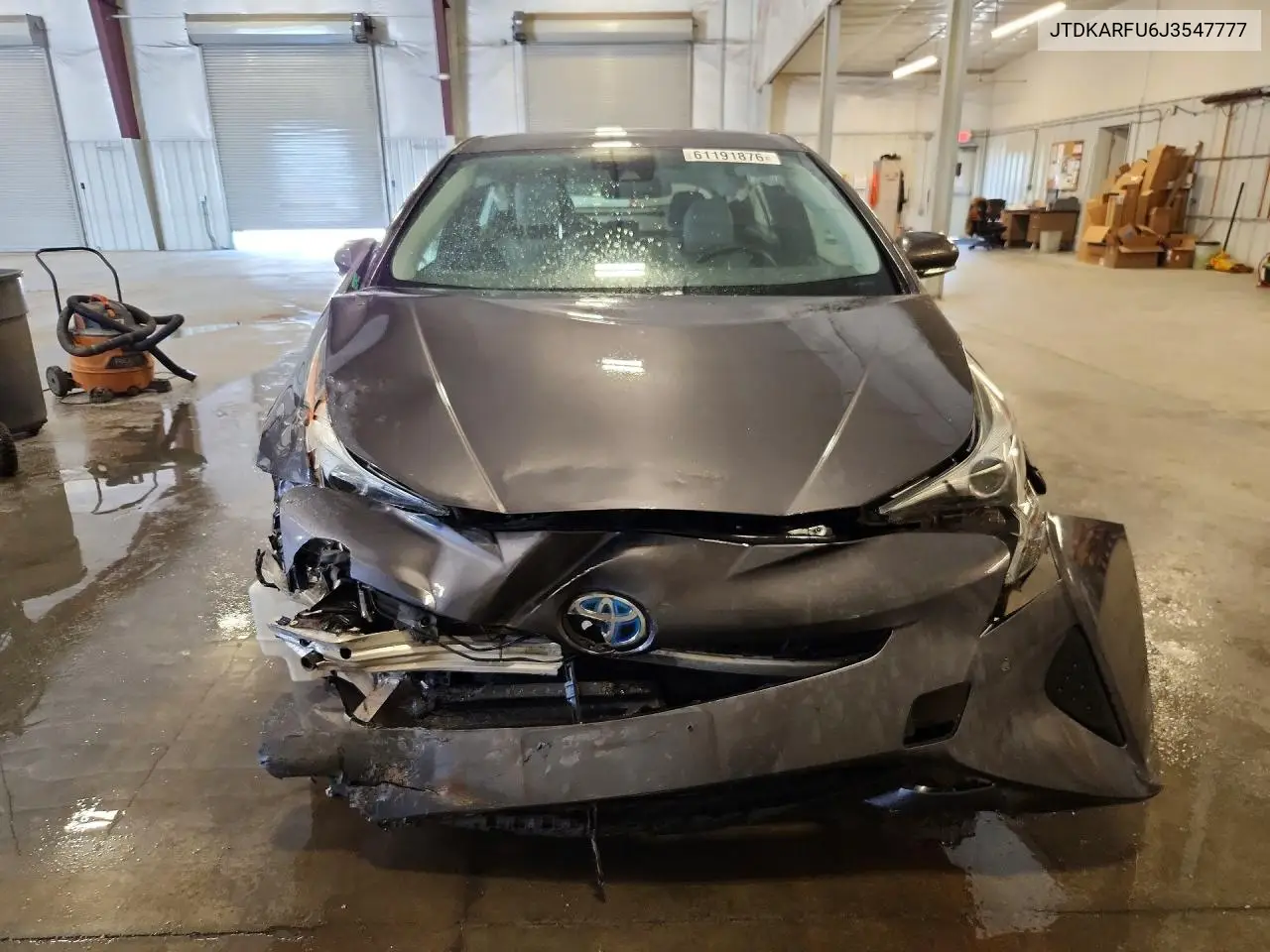 2018 Toyota Prius Three VIN: JTDKARFU6J3547777 Lot: 61191876