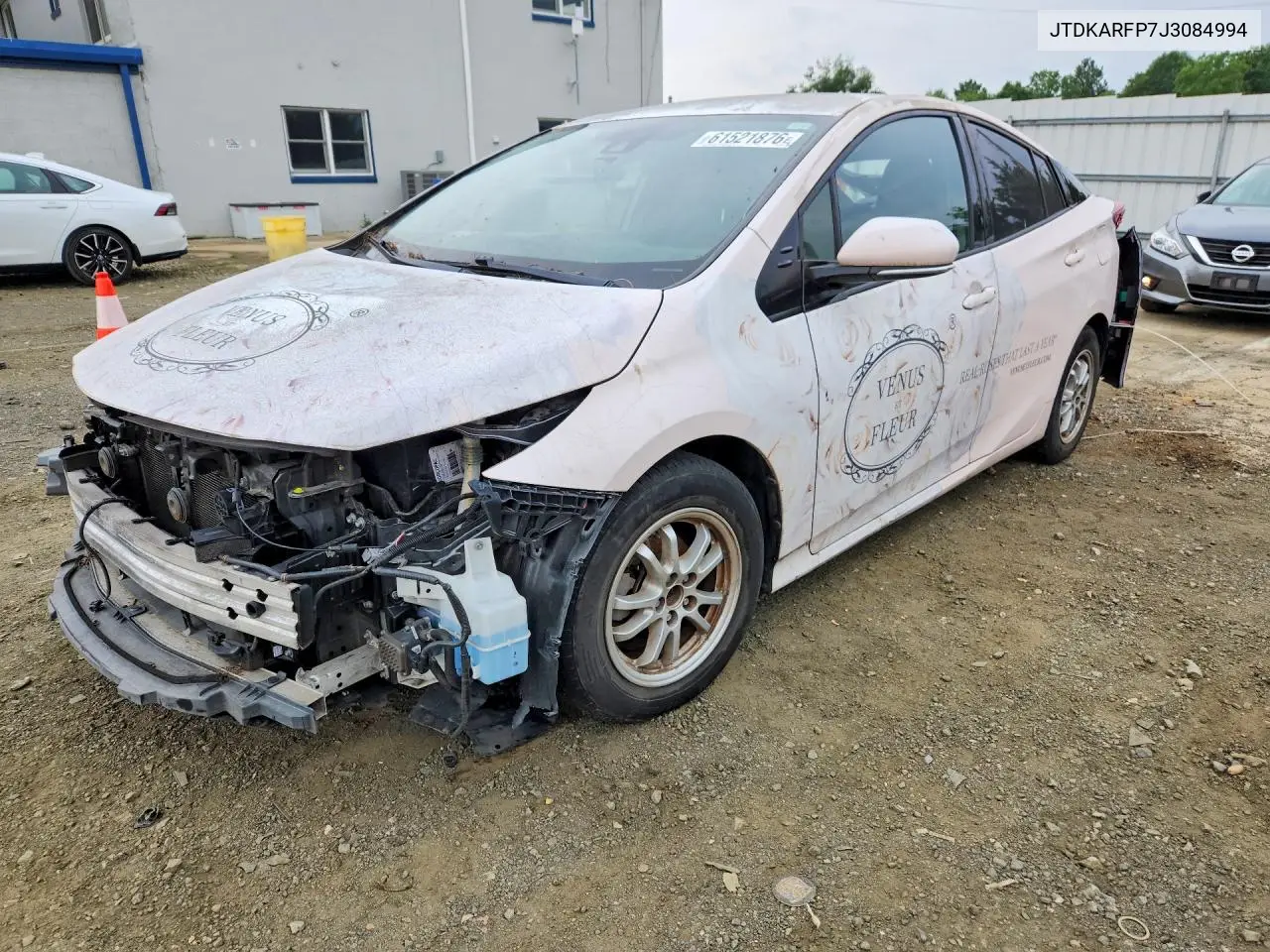 2018 Toyota Prius Prime Plus VIN: JTDKARFP7J3084994 Lot: 61521876