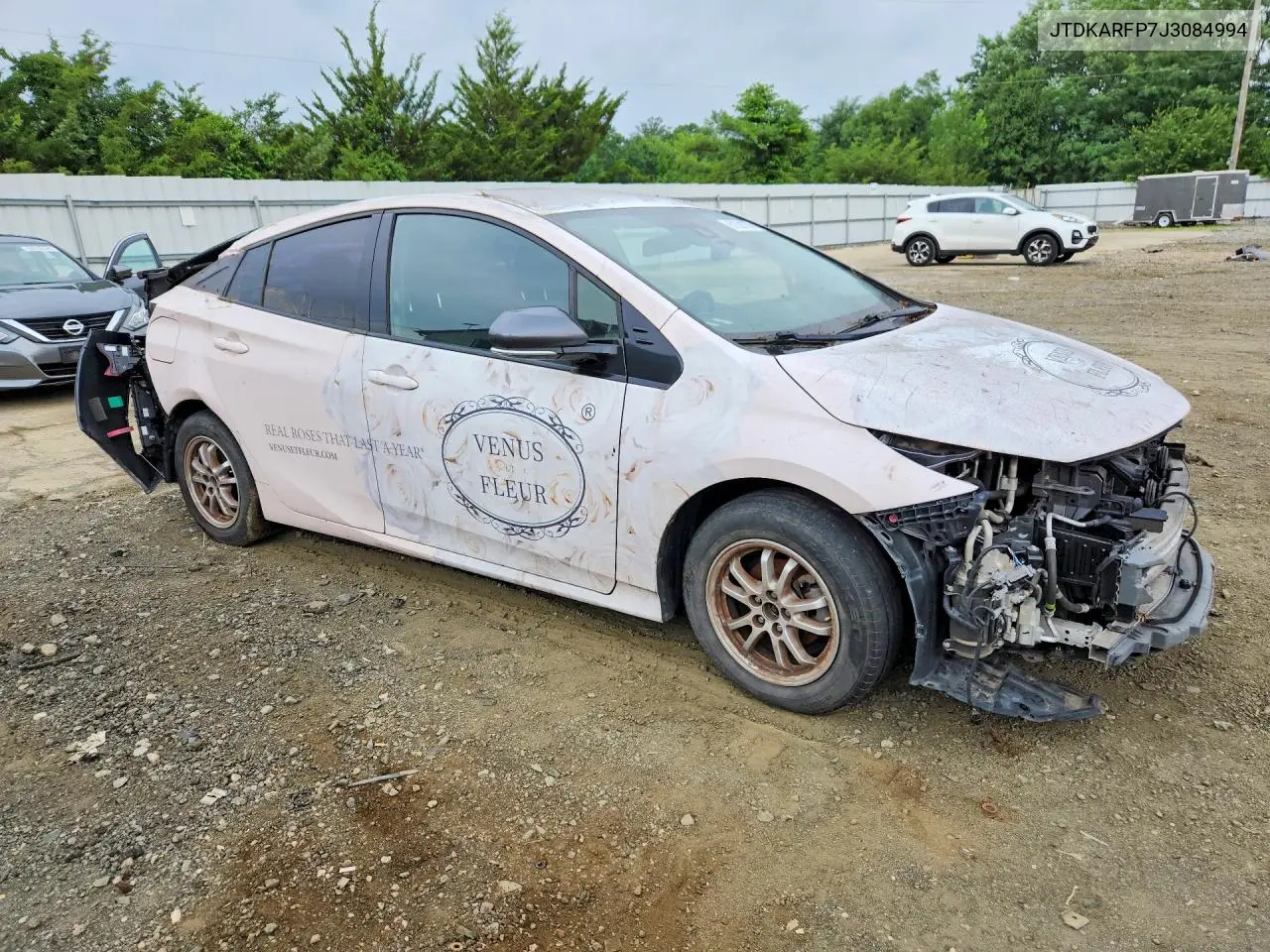 2018 Toyota Prius Prime Plus VIN: JTDKARFP7J3084994 Lot: 61521876