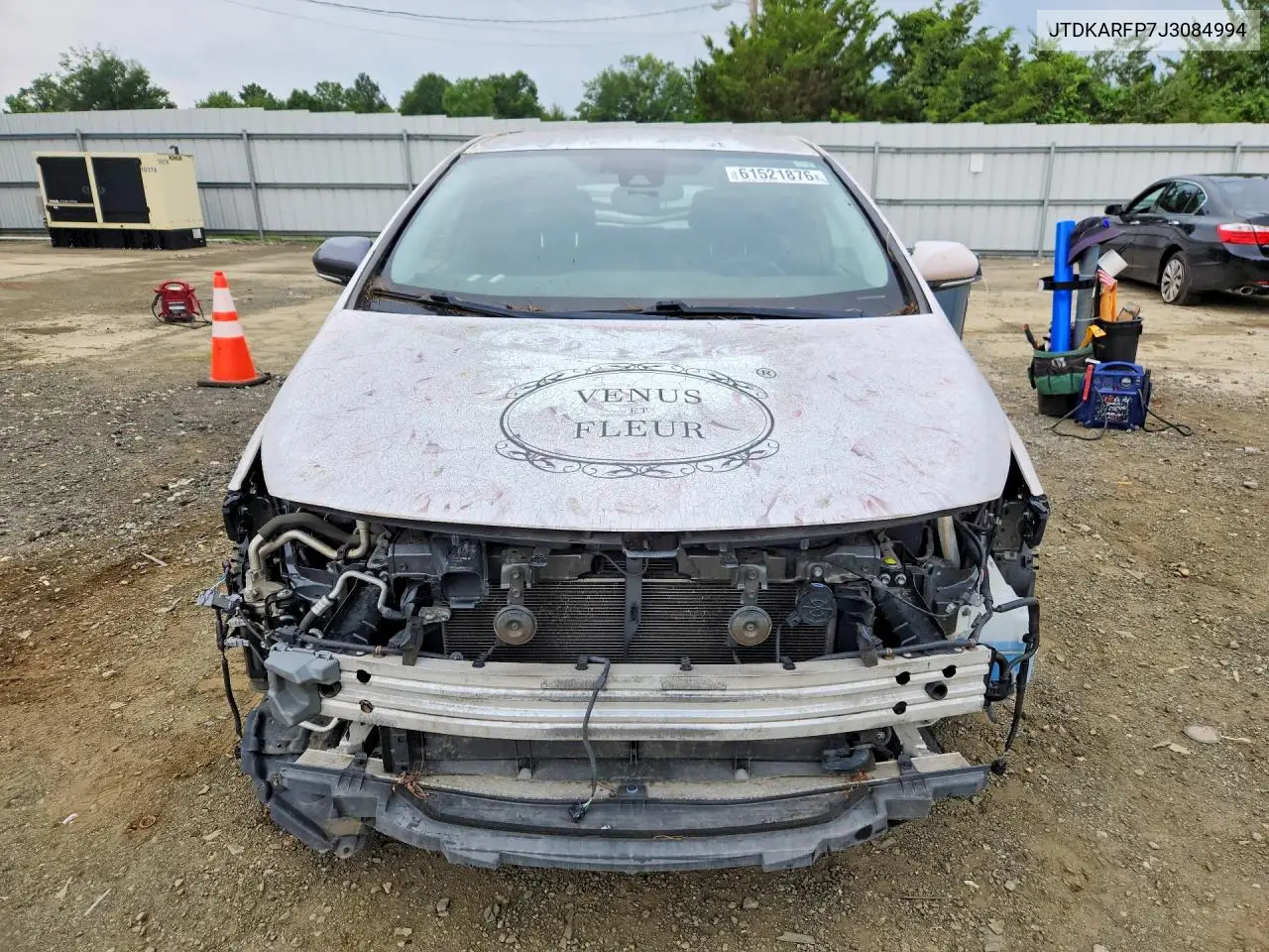 2018 Toyota Prius Prime Plus VIN: JTDKARFP7J3084994 Lot: 61521876