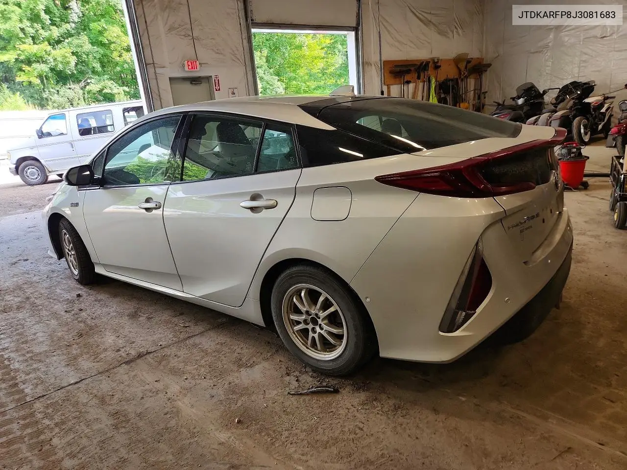 2018 Toyota Prius Prime Advanced VIN: JTDKARFP8J3081683 Lot: 61577706