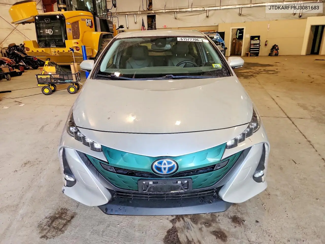 2018 Toyota Prius Prime Advanced VIN: JTDKARFP8J3081683 Lot: 61577706