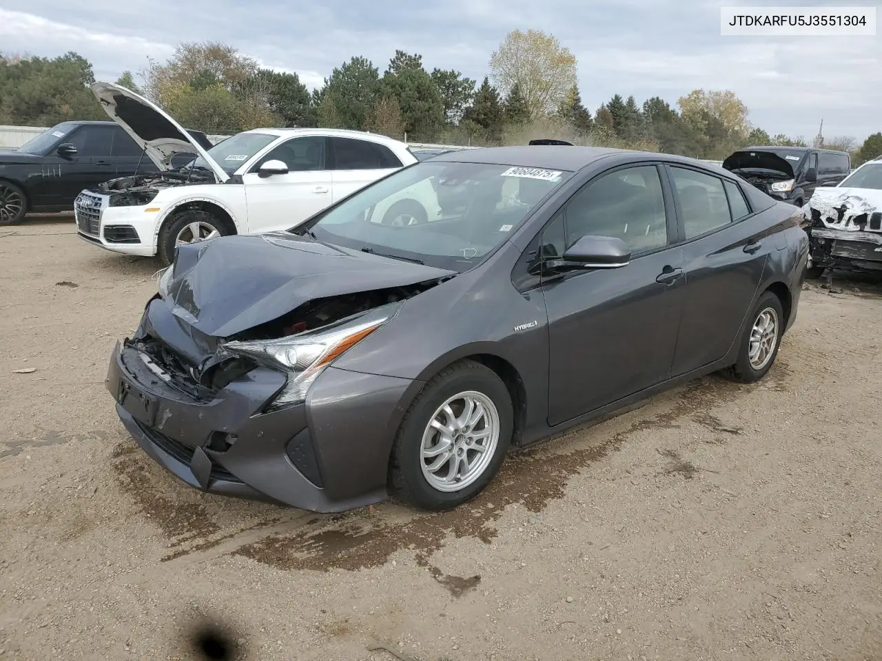 JTDKARFU5J3551304 2018 Toyota Prius