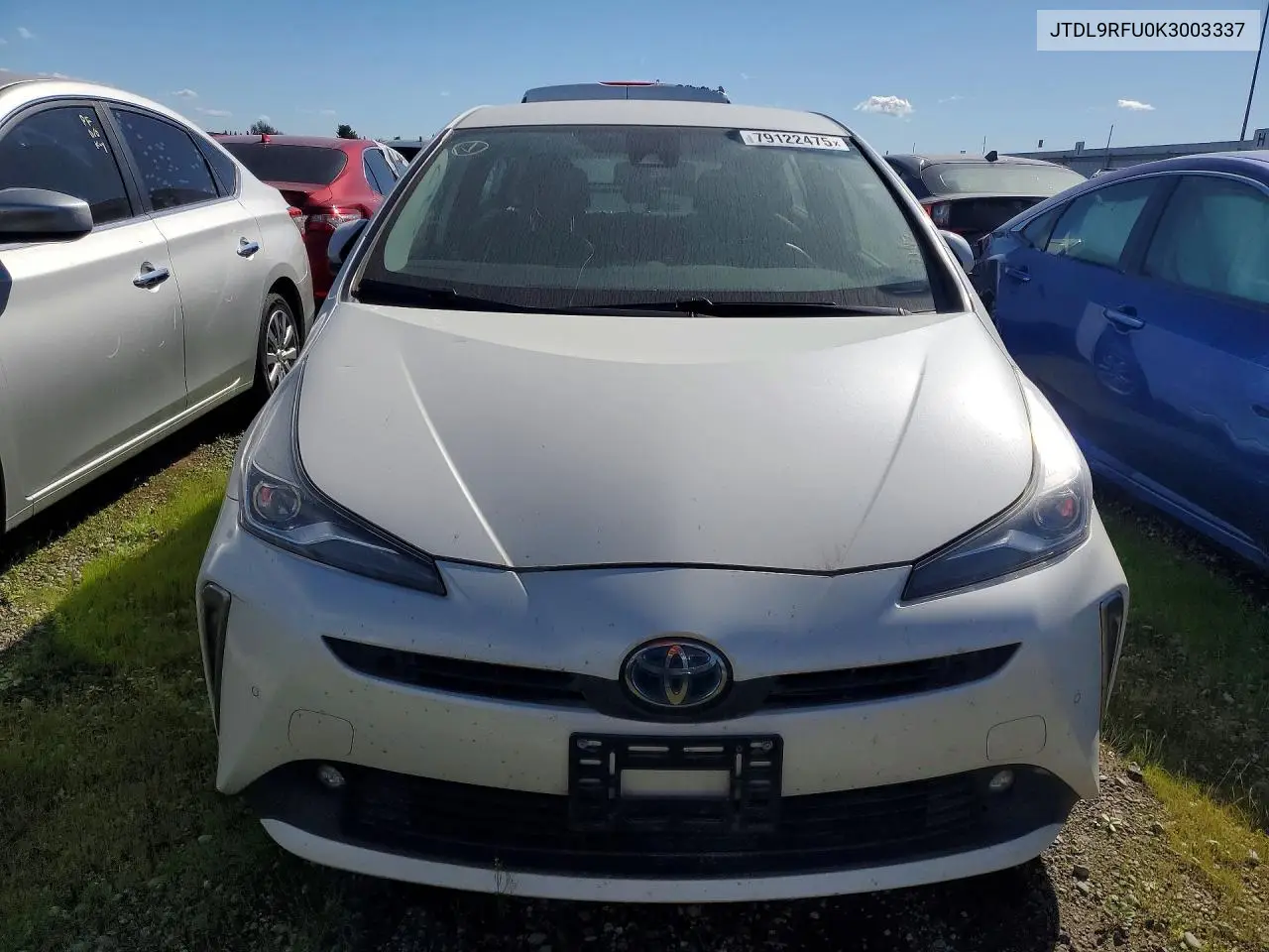 JTDL9RFU0K3003337 2019 Toyt Prius