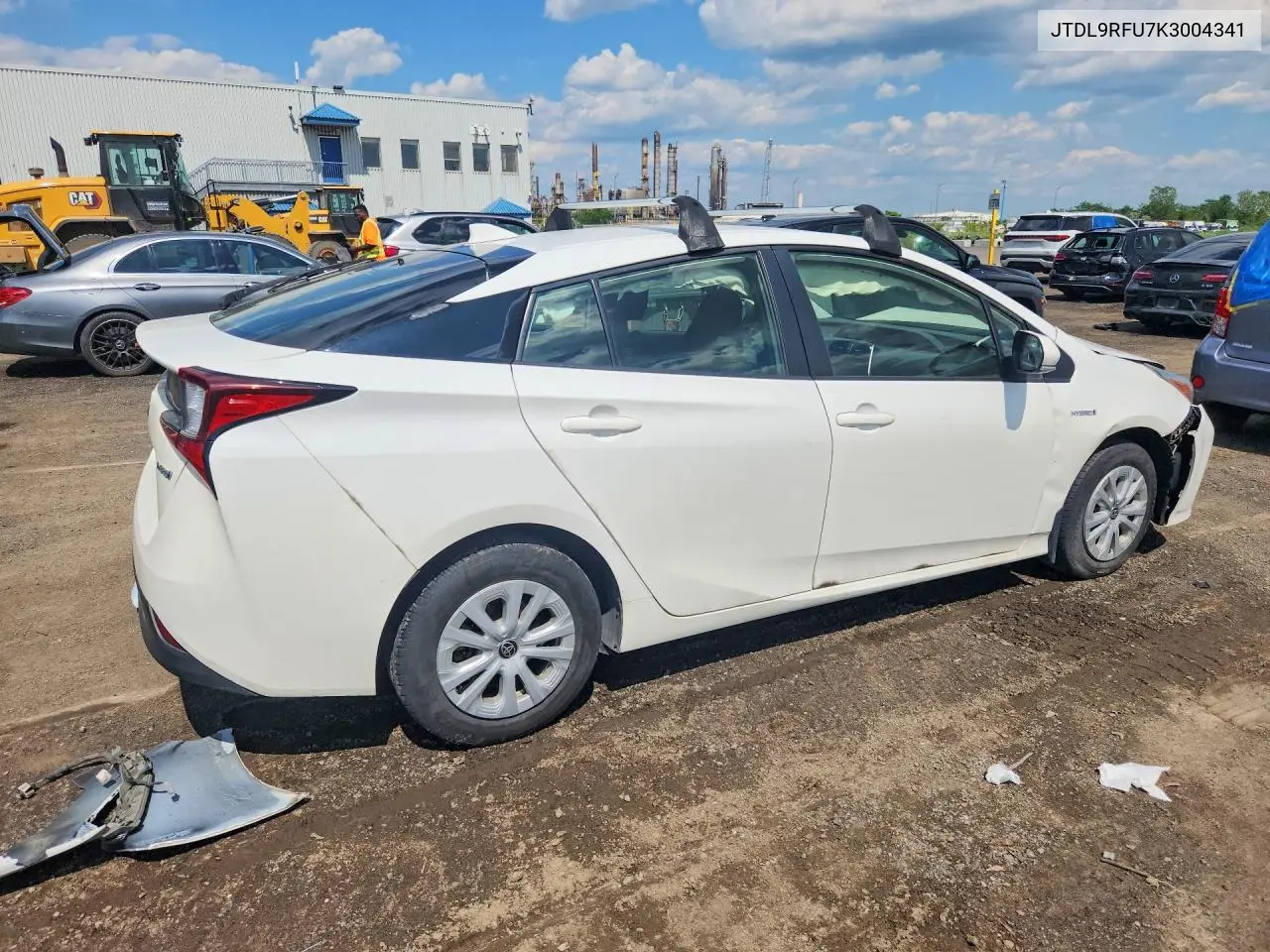 2019 Toyota Prius Le Awd-E VIN: JTDL9RFU7K3004341 Lot: 59094856